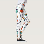 Niedliche Halloween-Leggings Leggings (Rechts)