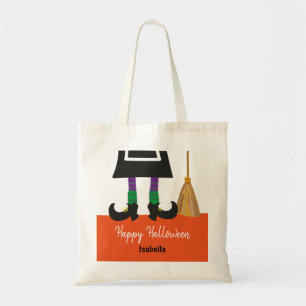 Niedliche Halloween-Legs Personalisierte Leckerei Tragetasche
