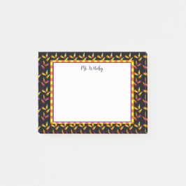 Niedliche Halloween-Mais-Aufkleber Post-it Klebezettel