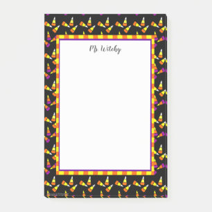 Niedliche Halloween-Mais-Aufkleber Post-it Klebezettel