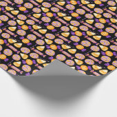 Niedliche Halloween Mais Candy Süßigkeiten Lollipo Geschenkpapier (Ecke)