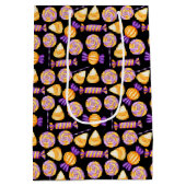 Niedliche Halloween Mais Candy Süßigkeiten Lollipo Mittlere Geschenktüte (Rückseite)