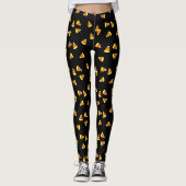 Niedliche Halloween-Mais-Leggings Leggings (Vorderseite)