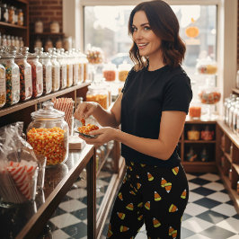 Niedliche Halloween-Mais-Leggings Leggings