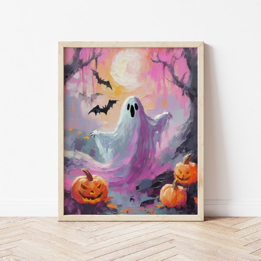Niedliche Halloween-Moderne Poster