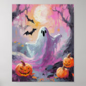 Niedliche Halloween-Moderne Poster (Vorne)