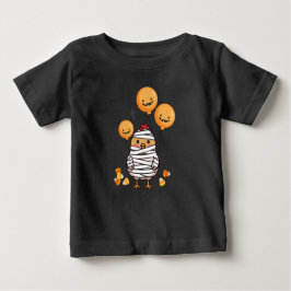 Niedliche Halloween-Mumie Baby T-shirt