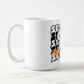 Niedliche Halloween Mummy Tasse - Spooky "Boo!" (Links)