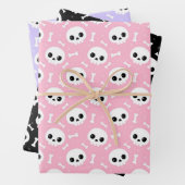 Niedliche Halloween-Muster Geschenkpapier Set (Beispiel)