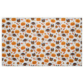 Niedliche Halloween-Muster-Illustration Stoff (Fat Quarter (45,7 x 55,9 cm))