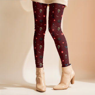 Niedliche Halloween-Muster-Leggings Leggings