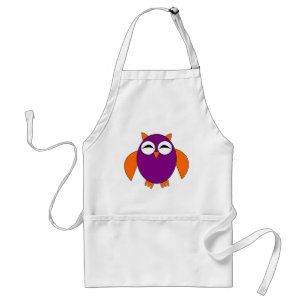 Niedliche Halloween Owl Cooking Schürze