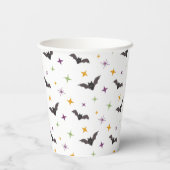 Niedliche Halloween Paper Cups Größe: 8oz Paper Cu Pappbecher (Rückseite)