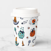 Niedliche Halloween-Papier-Cups Pappbecher (Vorderseite)
