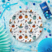 Niedliche Halloween-Papier-Teller Pappteller (Party)