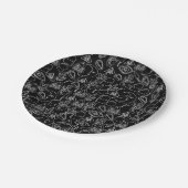 Niedliche Halloween-Papiere-Teller Pappteller (Schrägansicht)