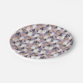 Niedliche Halloween-Papierplatte Pappteller (Schrägansicht)