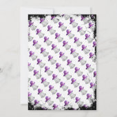 Niedliche Halloween-Party Einladung (Rückseite)