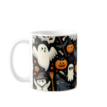 Niedliche Halloween-Pattern-Tasse