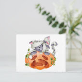 Niedliche Halloween Postkarte (Stehend Vorderseite)