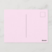 Niedliche Halloween-Postkarte Postkarte (Rückseite)