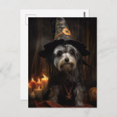 Niedliche Halloween-Postkarte Postkarte (Vorne/Hinten)