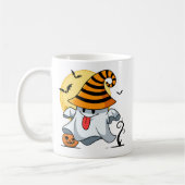 Niedliche Halloween Pumpkin-Bat-Tasse | unheimlich Kaffeetasse (Links)