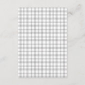 Niedliche Halloween Pumpkin Spiderweb Hochzeitsemp Begleitkarte (Rückseite)