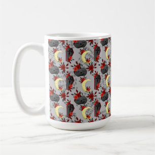 NIEDLICHE HALLOWEEN PUMPKINS KAFFINS BLUME KAFFEETASSE