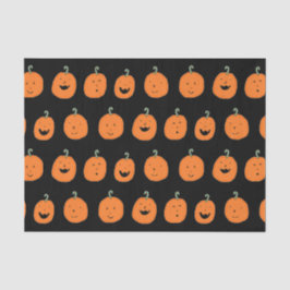 Niedliche Halloween Pumpkins Seidenpapier