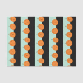 Niedliche Halloween Pumpkins Seidenpapier