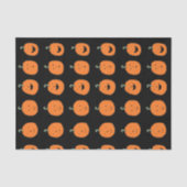 Niedliche Halloween Pumpkins Seidenpapier (Vorderseite)