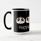 Niedliche Halloween Pumpkins-Tasse Tasse (Links)