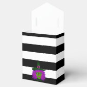 Niedliche Halloween-Rotzunge Party Name Geschenkschachtel (Geöffnet)