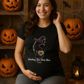 Niedliche Halloween-Schwangerschaft, wie Sie hier T-Shirt