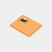 Niedliche Halloween-Spider-Post-it®-Notizen Post-it Klebezettel (angewinkelt)