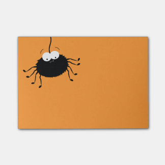 Niedliche Halloween-Spider-Post-it®-Notizen Post-it Klebezettel
