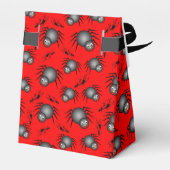 Niedliche Halloween Spiders Gefälligkeitsbox Geschenkschachtel (Rückseite)