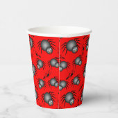 Niedliche Halloween Spiders Paper Cups Pappbecher (Rechts)