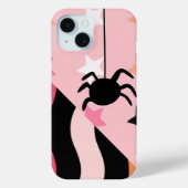 Niedliche Halloween-Spinne & Stars Case-Mate iPhone Hülle (Rückseite)