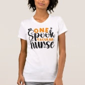 Niedliche Halloween Spinnennadel T-Shirt (Vorderseite)