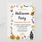 Niedliche Halloween-Spooktacular-Party Einladung (Vorderseite)