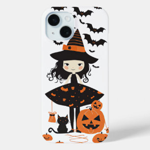 Niedliche Halloween Spooky Hexenkatze Katzenjacke  Case-Mate iPhone Hülle