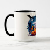 Niedliche Halloween-Szene Tasse (Links)