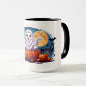 Niedliche Halloween-Szene Tasse (VorderseiteRechts)