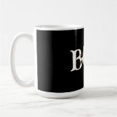Niedliche Halloween-Tasse - "Boo"-Geist mit Bow Kaffeetasse (Links)