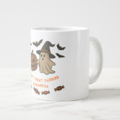 Niedliche Halloween-Tasse - Boos, Fledermäuse & Le Jumbo-Tasse (Vorderseite Rechts)