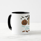 Niedliche Halloween-Tasse - Boos, Fledermäuse & Le Tasse (Vorderseite Links)