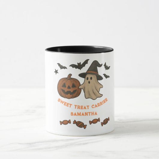 Niedliche Halloween-Tasse - Boos, Fledermäuse & Le Tasse (Zentrum)