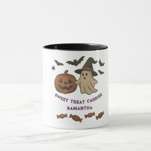 Niedliche Halloween-Tasse - Boos, Fledermäuse & Le Tasse (Zentrum)